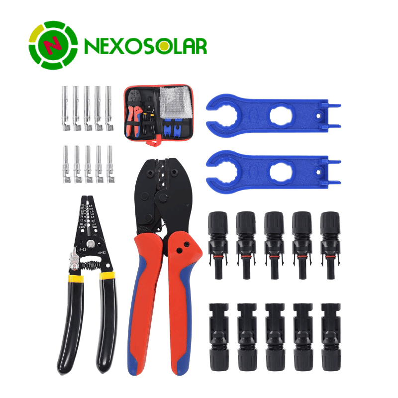 Kit Ponchadora Conector MC4 - Panel Solar