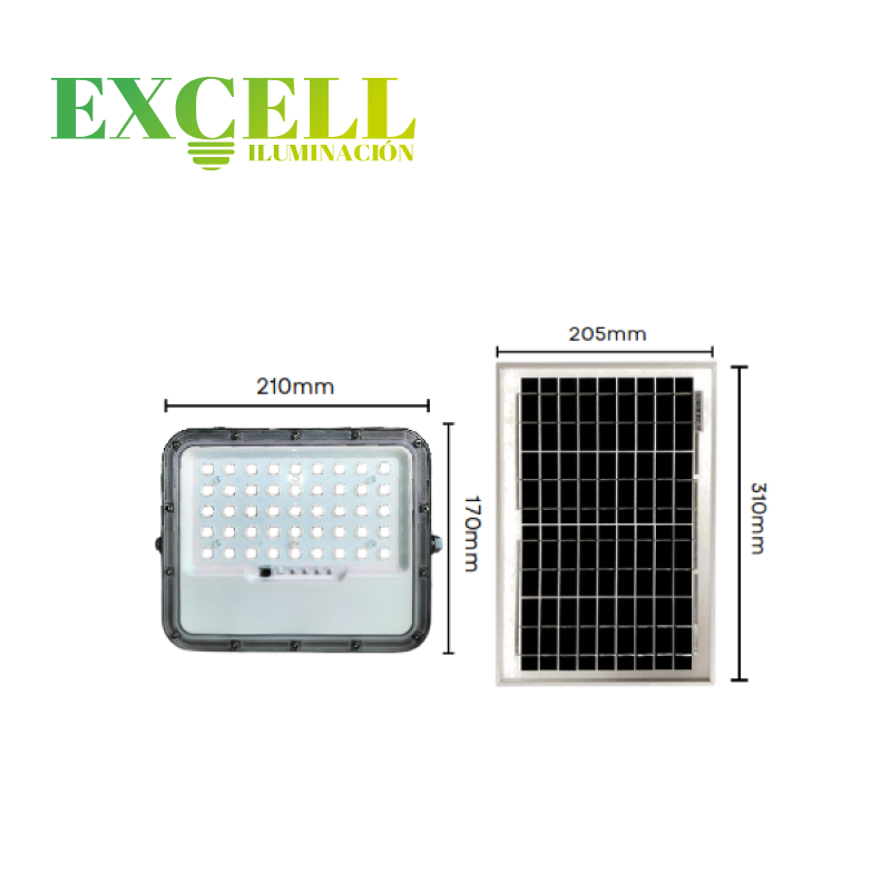 Reflector Solar Led 100W RGB - Imagen 2