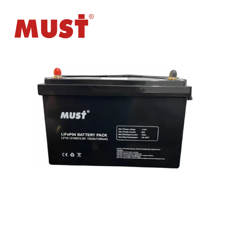 Bateria de Lithium LiFePO4 -12.8V 100AH LP15-12100
