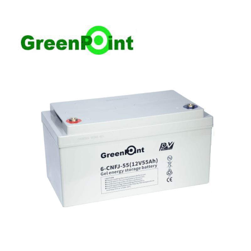 Bateria en Gel Green Point 12V-55Ah