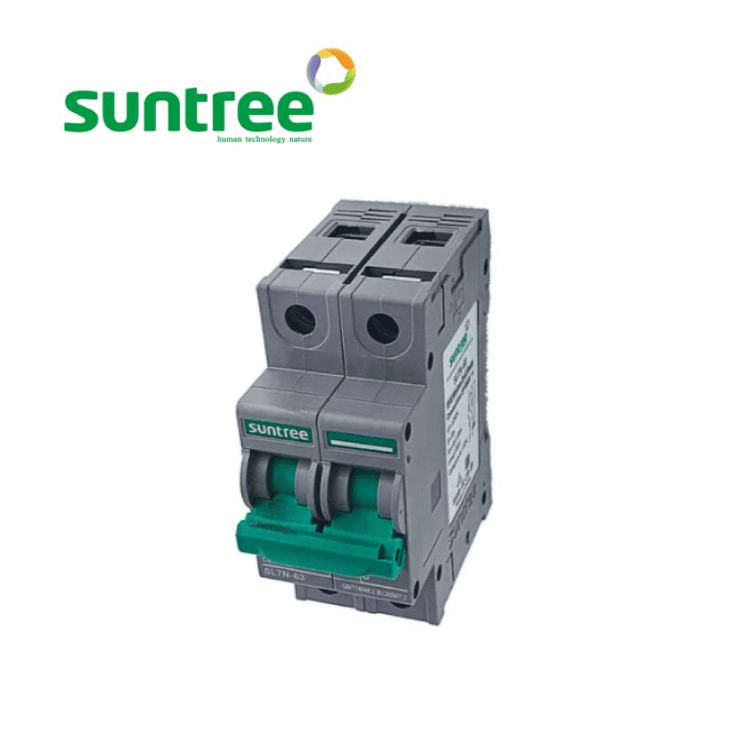 Breaker Solar Suntree DC 2X25 A 800 V - Imagen 4